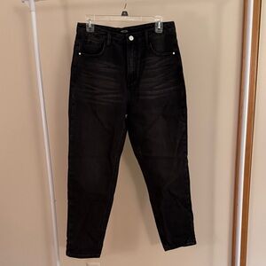 Nasty Gal Black Cropped Jeans